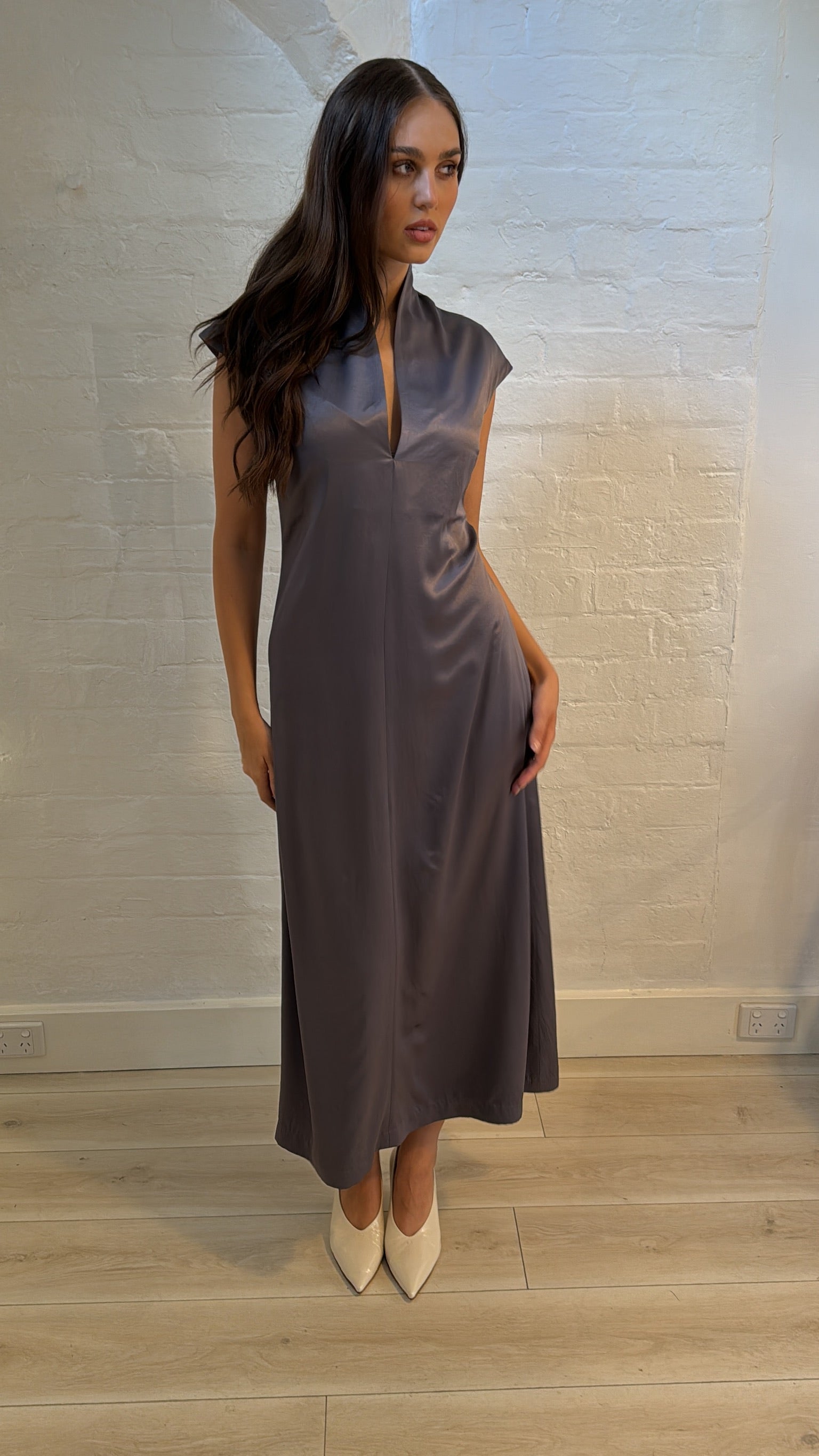 JOSEPHINE DRESS SLATE